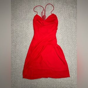 Lucy in the Sky Red Mini Dress